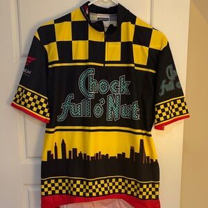 Vomax Vintage Cycling Jersey with NY Skyline at bottom (L) USA